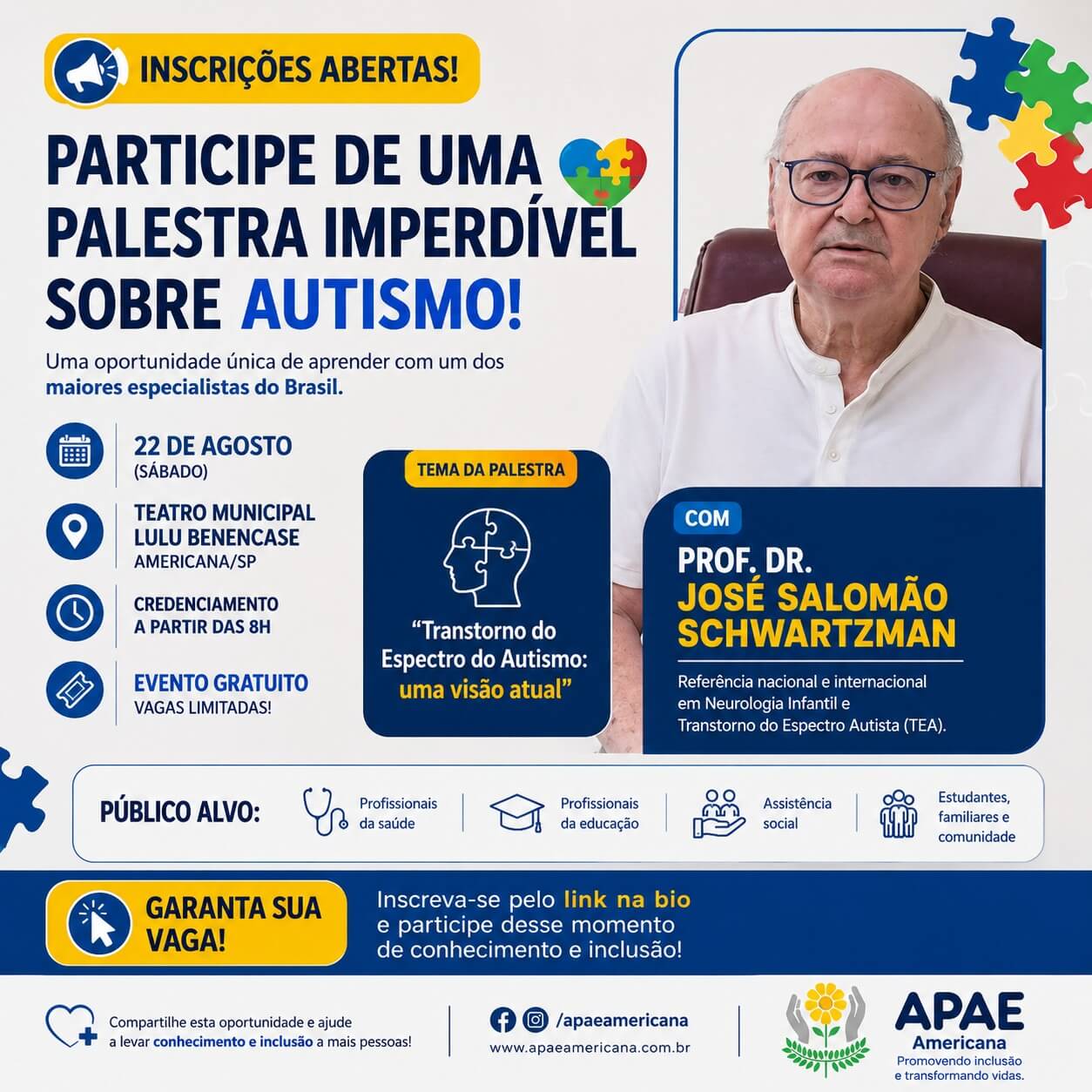 Palestra autismo